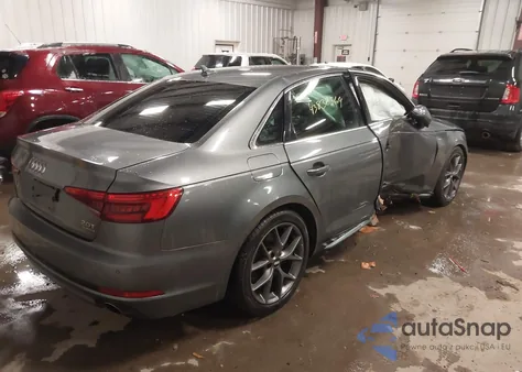 2017 Audi A4 2.0T Premium from USA, damaged, VIN WAUENAF41HN020826